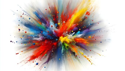 Wall Mural - abstract colorful background