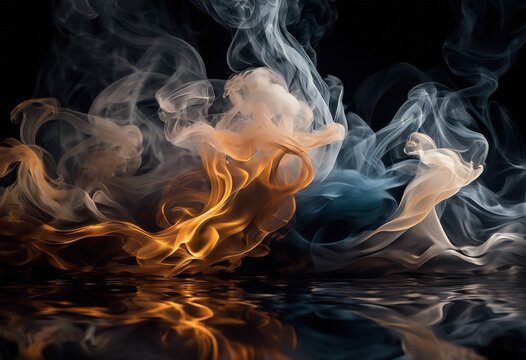 dynamic smoke patterns creative visual storytelling harmonious color blends mesmerizing swirls, art, design, visuals, colors, graphics, textures, shapes