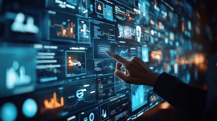 Poster - Interactive Data Visualization Interface for Analysis