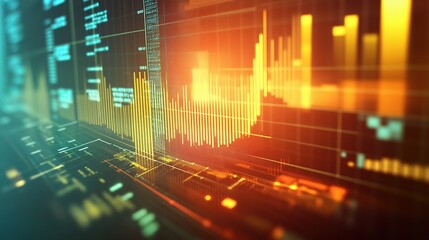 Poster - Dynamic Data Visualization in Abstract Style