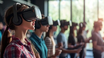 Poster - Virtual Reality Economics Class Simulating Supply and Demand in an Immersive Marketplace Experience