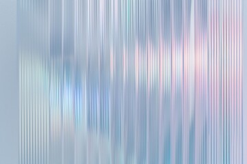 Poster - Holographic reeded glass backgrounds graphics pattern.