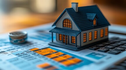 Poster - Business Professional Utilizing Digital Solid financial planning in the digital
