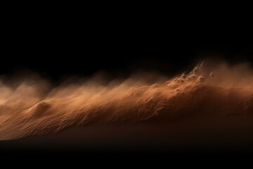 Wall Mural - desert sand explosion effect backdrop