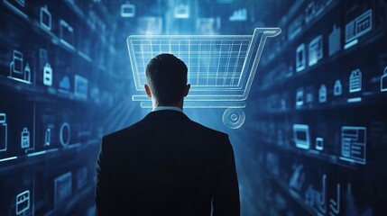 Poster - Modern Shopping Experience in Digital Marketplace
