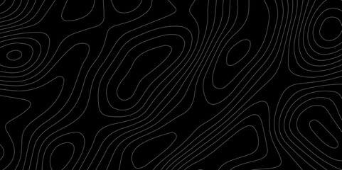 Wall Mural - abstract light pattern vector illustration. topographic map background concept. vibrant neon lights 