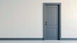 © Mixzodus - Door isolate with white background