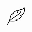 © Nijat - light feather icon sign vector
