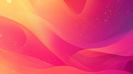 Poster - Vibrant waves of color an abstract exploration of light and motion