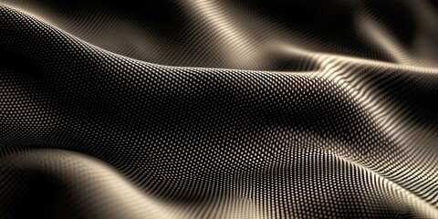 Dark background with high-resolution carbon fiber texture