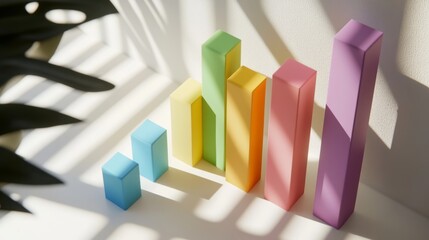 Poster - Colorful Graph Blocks with Shadow Play on Surface