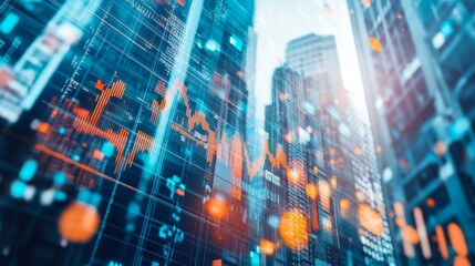 Poster - Urban Data Visualization with City Skyscrapers