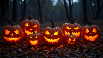 Eerie Halloween Pumpkins: Generative AI’s Dark Illumination