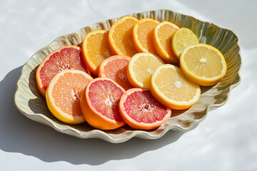 lemon and grapefruit