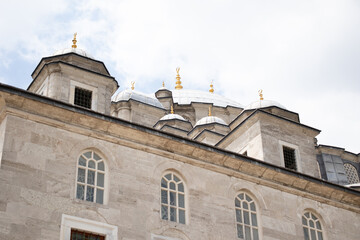 General view of the historical Fatih Mosque Complex.