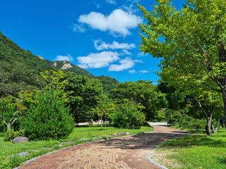 Canvas Print - this is the scenery of seoraksan national park.