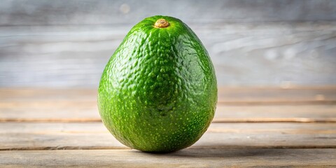 A ripe green avocado with a small brown spot, avocado, green, ripe, brown spot, organic, fresh, fruit, healthy, natural