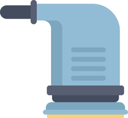 Poster - this icon of an orbital sander is perfect for projects related to construction, renovation, diy, and