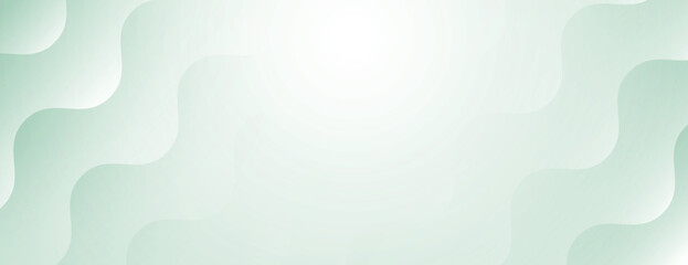 A light green background with a wavy pattern. The background features a smooth texture with a soft green color gradient. Minimal abstract gradient curve vector background