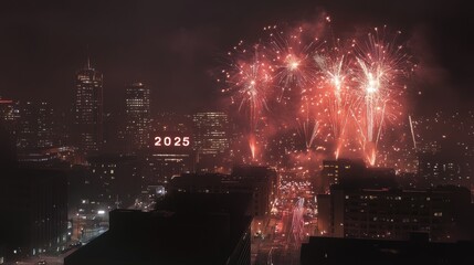 Wall Mural - Fireworks 2025.