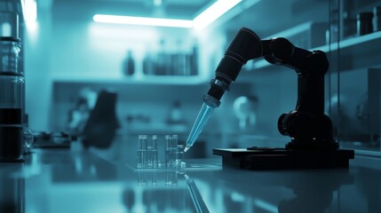 Poster - Robotic Arm in Modern Laboratory Setting