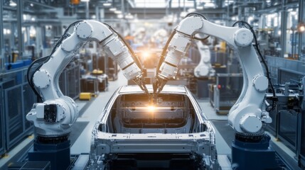 Poster - Advanced Robotics in Automotive Manufacturing Process
