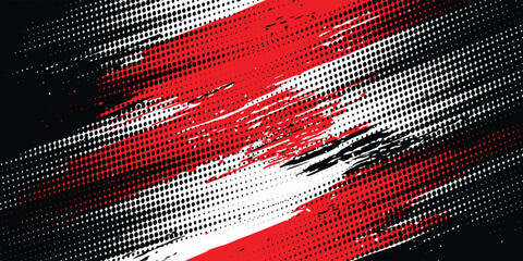 black white and red grunge texture background.