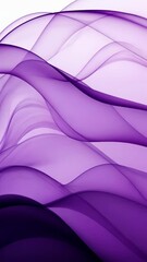 Poster - Abstract purple flowing waves, artistic background. Creative design and aesthetics concept