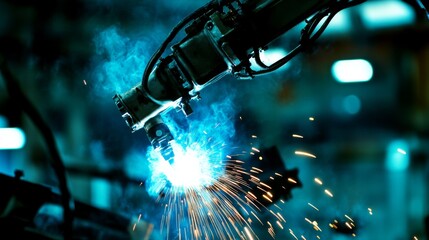 Poster - Robotic Arm Welding in Industrial Environment