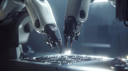 Poster - Advanced Robots Working on Circuit Board Technology