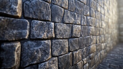 Wall Mural - ancient stone wall - textured stone wall from historic architecture