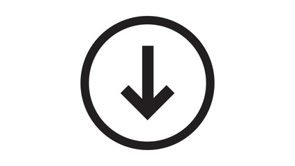 download arrow symbol