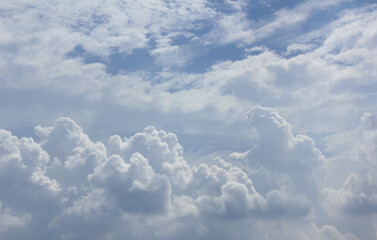 Wall Mural - the sky is full of clouds