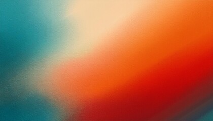 Wall Mural - textured, abstract shape with warm, sunset-like gradient, perfect for design elements and background