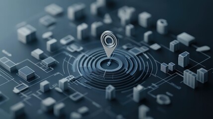 Aufkleber - Exploring the intersection of technology and urban architecture through digital mapping solutions