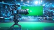 © suraida - High-quality video production setup for green screen