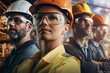 © Wimstock - Diverse team of skilled industrial workers