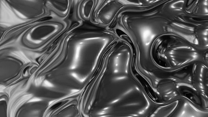 Poster - grey abstract background liquid