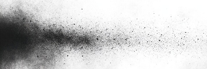 Poster - Monochrome Gradient Halftone Texture Overlay