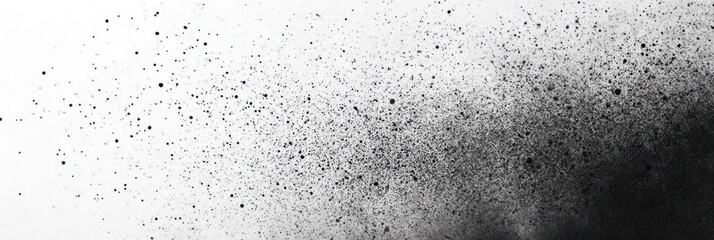 Poster - Monochrome Gradient Texture with Halftone Overlay