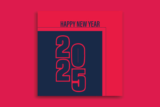 new year social media banner design