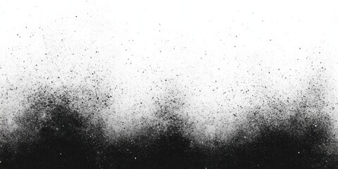 Poster - Monochrome Gradient Texture with Halftone Overlay