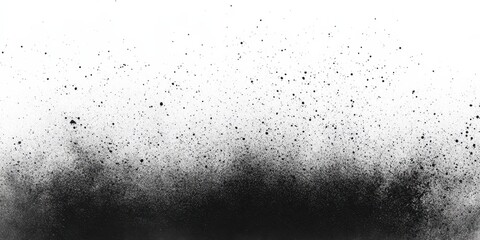 Poster - Monochrome Gradient Texture with Halftone Overlay