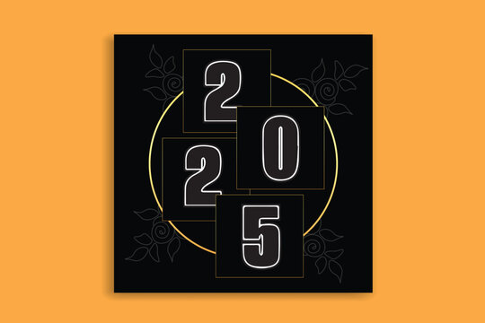 new year social media banner design