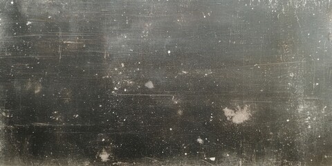 Poster - Textured Dark Surface with Distinct Marks and Scratches