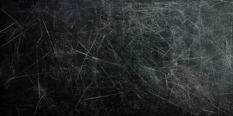 Poster - Abstract Black Background with Scratch Details