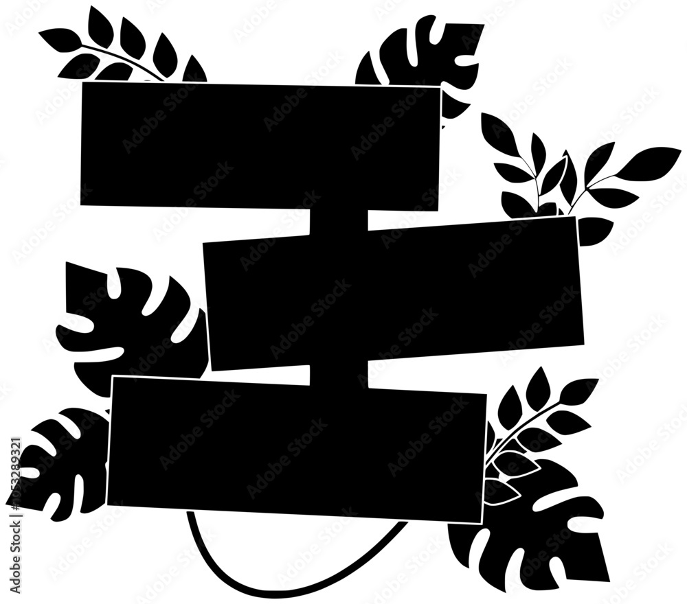 signboard illustration sign silhouette africa logo summer icon nature ...