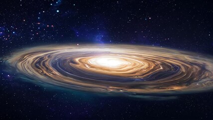 Wall Mural - star clusters 4k outer video background presentation seamless way concept animation milky space time