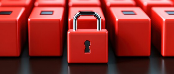 Poster - Exploring the symbolism of locks security and protection in a digitally connected world