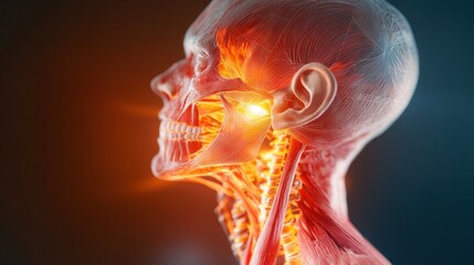 Poster - Exploring the human anatomy a detailed look at muscles bones and functions in a 3d visualization